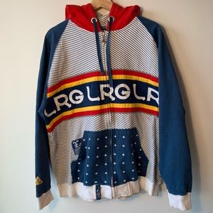 L-R-G Lifted Research Group Retro Full Zip Hoodie